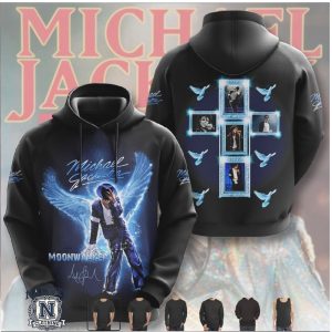 Michael Jackson Moonwalker Angel Wings Cross Memorial T Shirt