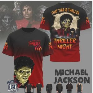 Michael Jackson Thriller Night Zombie Horror Movie T Shirt