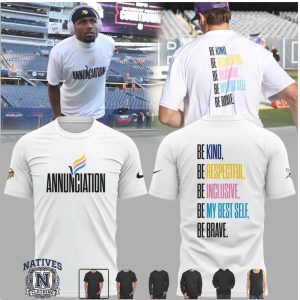 Minnesota Vikings Annunciation Be Kind Respectful Inspirational T Shirt