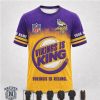 Minnesota Vikings Mascot City Skyline Sweatshirt Hoodie Minnesota Vikings Mascot City Skyline Sweatshirt Hoodie