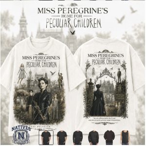 Miss Peregrines Home For Peculiar Children Vintage Dark Fantasy T Shirt