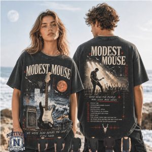 Modest Mouse Good News Vintage Aesthetic Indie Rock Music T Shirt
