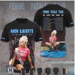 Mon Laferte Femme Fatale Tour 2026 Concert Graphic Unisex T Shirt