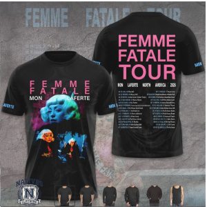 Mon Laferte Femme Fatale Tour 2026 Retro Music Artist Hoodie
