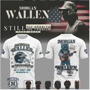 Morgan Wallen Still The Problem Tour Bear Mascot Country T Shirt