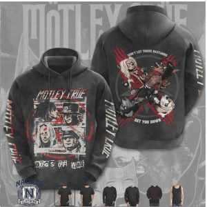 Motley Crue Dogs Of War Bastards Comic Graphic Rock Tour T Shirt