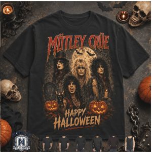 Motley Crue Pumpkin Kickstart My Halloween T Shirt