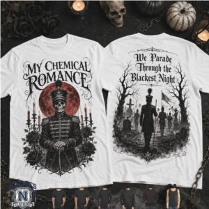 My Chemical Romance Rock Band Gothic Parade T Shirt