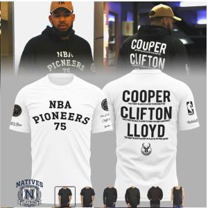 NBA Pioneers 75 Basketball Legends Heritage Team T Shirt