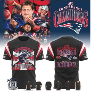 New England Patriots AFC Conference Champions Football T Shirt