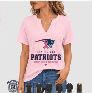 New England Patriots Breast Cancer Awareness Faith T Shirt