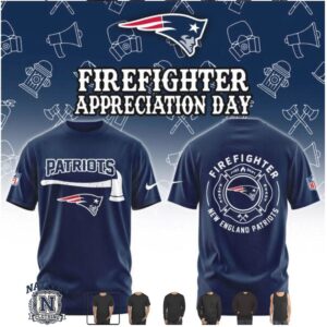 New England Patriots Firefighter Appreciation Day T Shirt