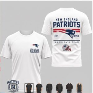 New England Patriots Football America Team Vintage T Shirt