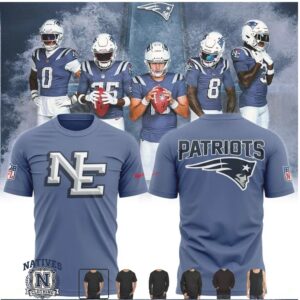 New England Patriots Football Team Logo Sport Fan T Shirt