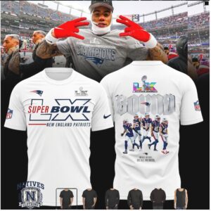 New England Patriots Super Bowl Bound Football T Shirt