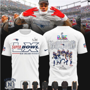 New England Patriots Super Bowl Bound Football T Shirt