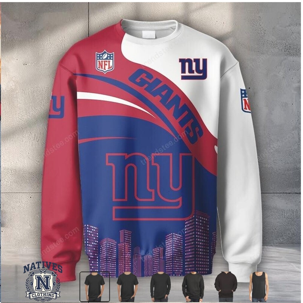New York Giants City Skyline Fan Apparel New York Giants City Skyline Fan Apparel