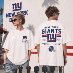 New York Giants Football America Team Vintage T Shirt