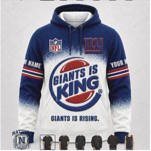 New York Giants Football King Parody Graphic Apparel