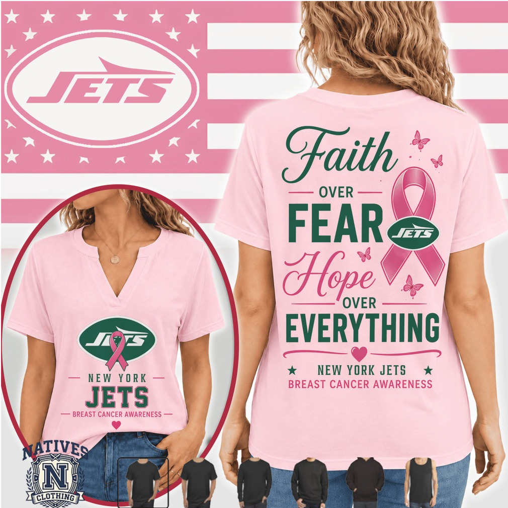 New York Jets Faith Over Fear Breast Cancer Awareness T Shirt New York Jets Faith Over Fear Breast Cancer Awareness T Shirt