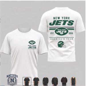 New York Jets Football America Team Vintage T Shirt
