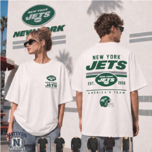 New York Jets Football America Team Vintage T Shirt