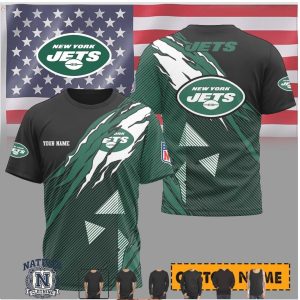 New York Jets Football Personalized Graphic T Shirt