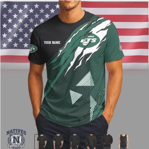 New York Jets Football Personalized Graphic T Shirt