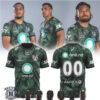 New Zealand Warriors NRL Cultural Rugby Jersey T Shirt New Zealand Warriors NRL Cultural Rugby Jersey T Shirt