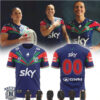 New Zealand Warriors Tribal Pattern Rugby Jersey T Shirt New Zealand Warriors Tribal Pattern Rugby Jersey T Shirt