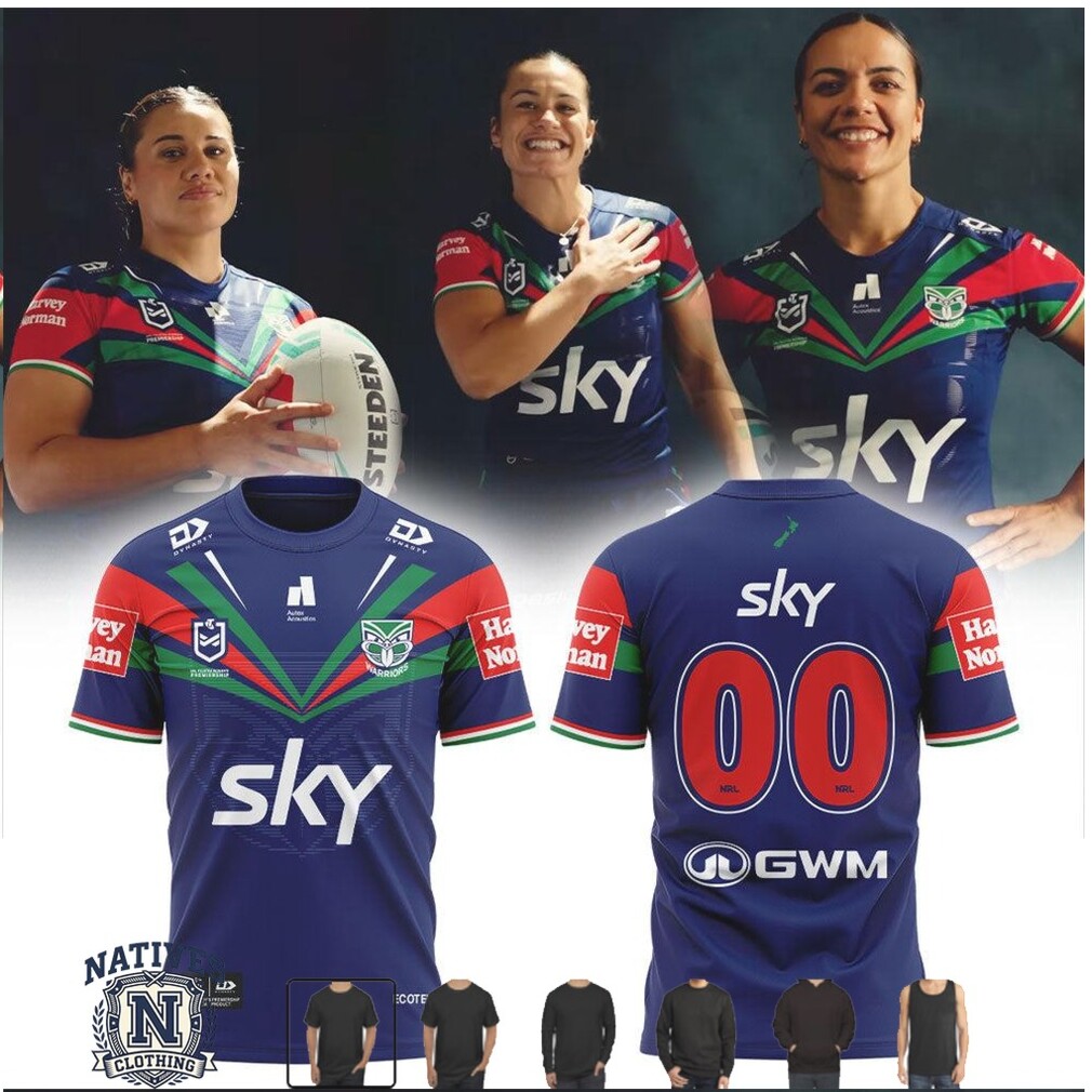 New Zealand Warriors NRL Indigenous Jersey Football Shirt New Zealand Warriors NRL Indigenous Jersey Football Shirt