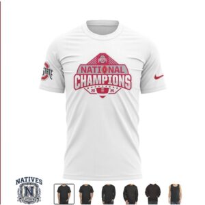 Ohio State Buckeyes 2024 National Champions Football Graphic T Shirt