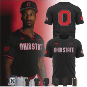 Ohio State Buckeyes Baseball Logo Athletic T Shirt