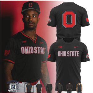 Ohio State Buckeyes Baseball Logo Athletic T Shirt