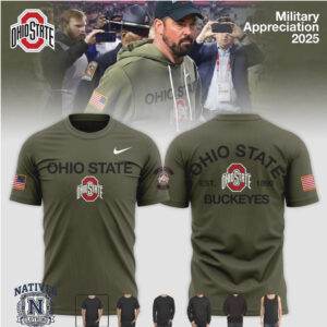 Ohio State Buckeyes Military Appreciation T Shirt