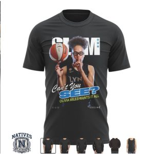 Olivia Miles SLAM Magazine Basketball Player Graphic Jersey Shirt