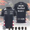 Oracle Red Bull Racing Bull Logo Red Navy Split Design T Shirt Oracle Red Bull Racing Bull Logo Red Navy Split Design T Shirt