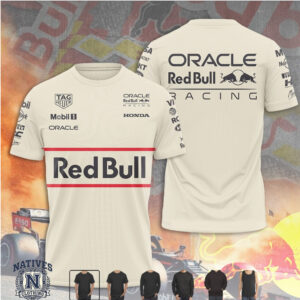 Oracle Red Bull Racing Classic Motorsport Sponsor T Shirt