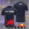 Oracle Red Bull Racing Red Diagonal Stripe Sponsor T Shirt Oracle Red Bull Racing Red Diagonal Stripe Sponsor T Shirt