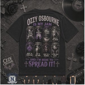 Ozzy Osbourne Heavy Metal Rock Legend Vintage Concert T Shirt