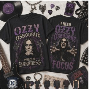 Ozzy Osbourne Prince Of Darkness Gothic T Shirt