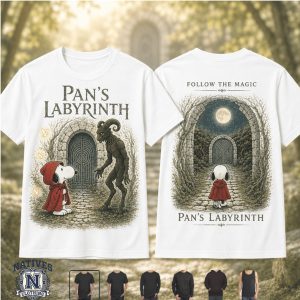 Pans Labyrinth Snoopy Follow The Magic Dark Fantasy T Shirt