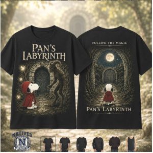 Pans Labyrinth Snoopy Follow The Magic Dark Fantasy T Shirt