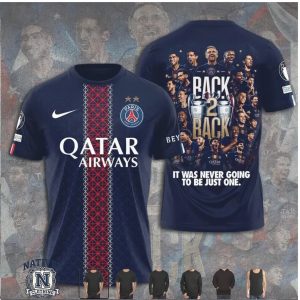 Paris Soccer Team Back To Back Champions T Shirt