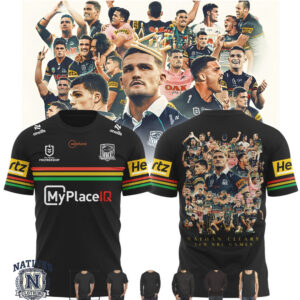 Penrith Panthers Nathan Cleary 200 NRL Games T Shirt