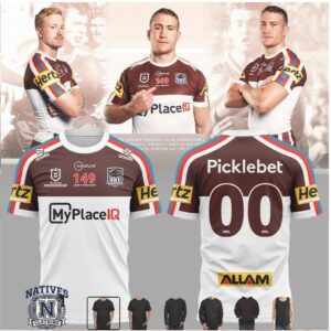 Penrith Panthers Rugby Player Number Jersey T Shirt