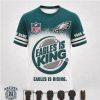 Philadelphia Eagles Crucial Catch Cancer Paint Splatter T Shirt Philadelphia Eagles Crucial Catch Cancer Paint Splatter T Shirt