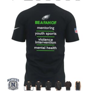 Philadelphia Eagles Football Team Social Justice Advocacy T Shirt