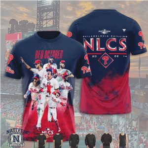 Philadelphia Phillies Red October NLCS 2022 T Shirt