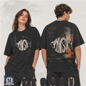 Phish Jam Band Abstract Fish Logo Concert Graphic T Shirt